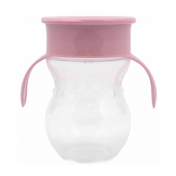 Baby Care hrnček trénovací 360 - pink