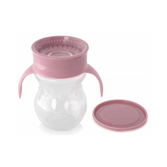 Baby Care hrnček trénovací 360 - pink