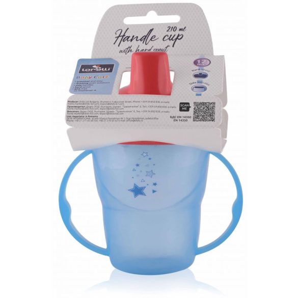 Baby Care hrnček 210ml vysoký - blue