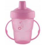 Baby Care hrnček 210ml vysoký - pink
