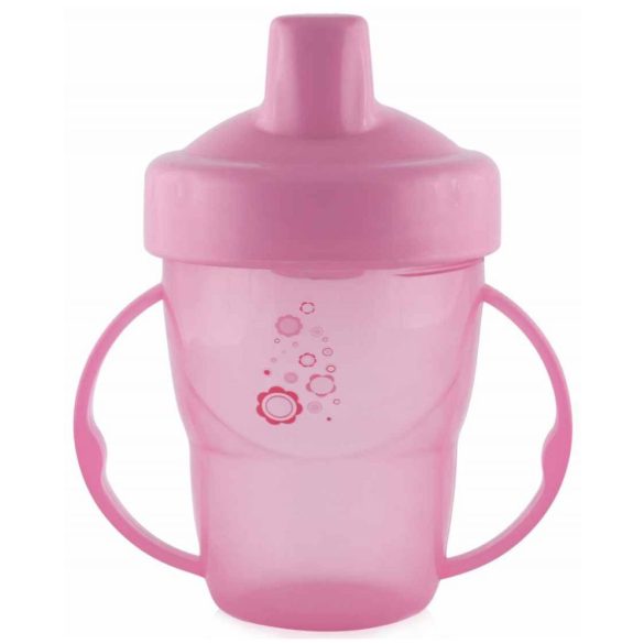 Baby Care hrnček 210ml vysoký - pink