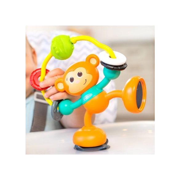 Infantino Stick & Spin opička s prísavkou