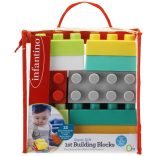 Infantino Super Soft 1st Building Blocks prvé kocky