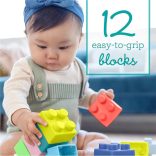 Infantino Super Soft 1st Building Blocks prvé kocky