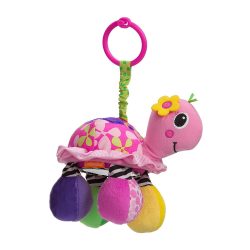Infantino hračka na kočík - korytnačka pink