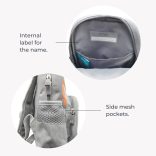 Nuvita detský batôžtek S - Grigio/Volpe 8740