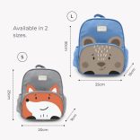 Nuvita detský batôžtek S - Grigio/Volpe 8740