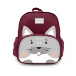 Nuvita detský batôžtek M - Amaranto/Gatto 8741