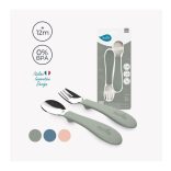 Nuvita lyžička a vidlička - English rose - 8472