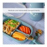 Nuvita desiatový box S 490 ml - Sage green 4420