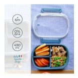 Nuvita desiatový box S 490 ml - Sage green 4420