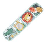 Fisher Price  mäkká knižka so zvieratkami z džungle