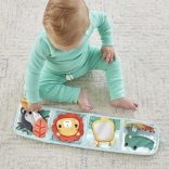 Fisher Price  mäkká knižka so zvieratkami z džungle