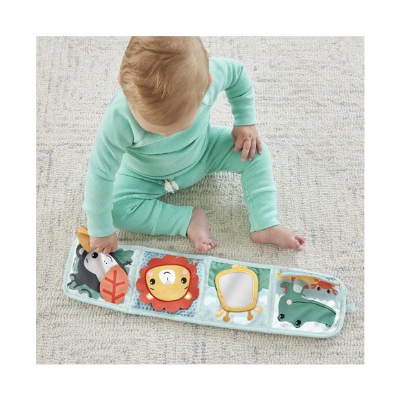 Fisher Price  mäkká knižka so zvieratkami z džungle