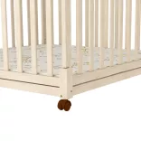 Timba Timba 3 120x120 skládací, zdvíhateľný, pojazdný detský ohrádka - Jantár