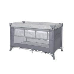   Lorelli Torino 2 multifunkčná cestovná postieľka  - Grey Striped Elements