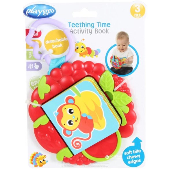 Playgro hryzátko kniha
