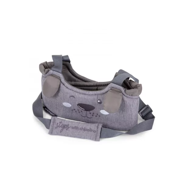 Chipolino 1st Steps pomôcka na chodenie - graphite linen