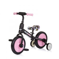 Chipolino Max Bike bicykel s pomocnými kolieskami - Pink