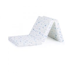 Chipolino skladací matrac 60x120 - white/blue stars