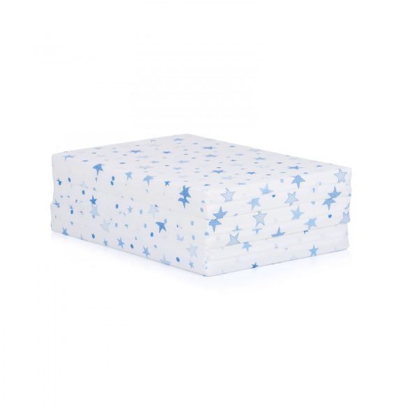 Chipolino skladací matrac 60x120 - white/blue stars
