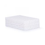 Chipolino skladací matrac 60x120 - white/powder stars