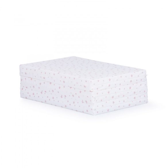 Chipolino skladací matrac 60x120 - white/powder stars