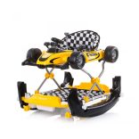 Chipolino Racer 4v1 chodítko - yellow