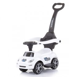 Chipolino Turbo odrážadlo s vodiacou tyčou - white