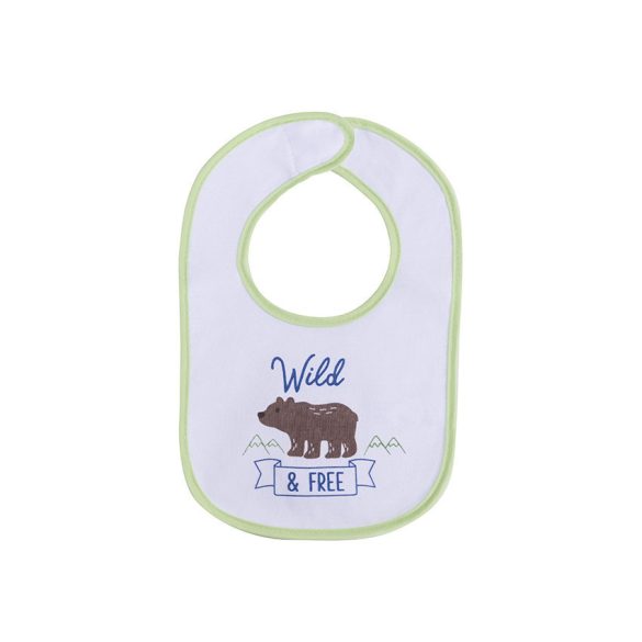 Baby Care podbradníky na suchý zips 3ks - Uni