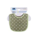 Baby Care podbradníky na suchý zips 3ks - Uni
