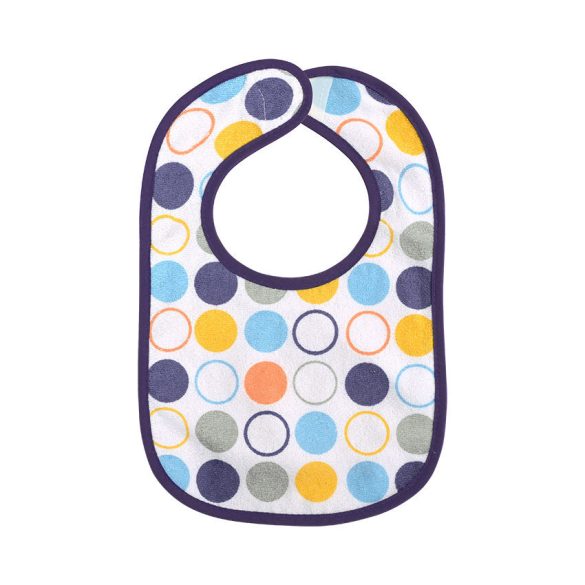 Baby Care podbradníky na suchý zips 7ks - Boy