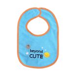 Baby Care podbradníky na suchý zips 7ks - Boy