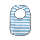 Baby Care podbradníky na suchý zips 7ks - Boy