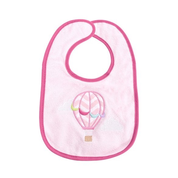 Baby Care podbradníky na suchý zips 7ks - Girl