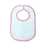 Baby Care podbradníky na suchý zips 7ks - Girl
