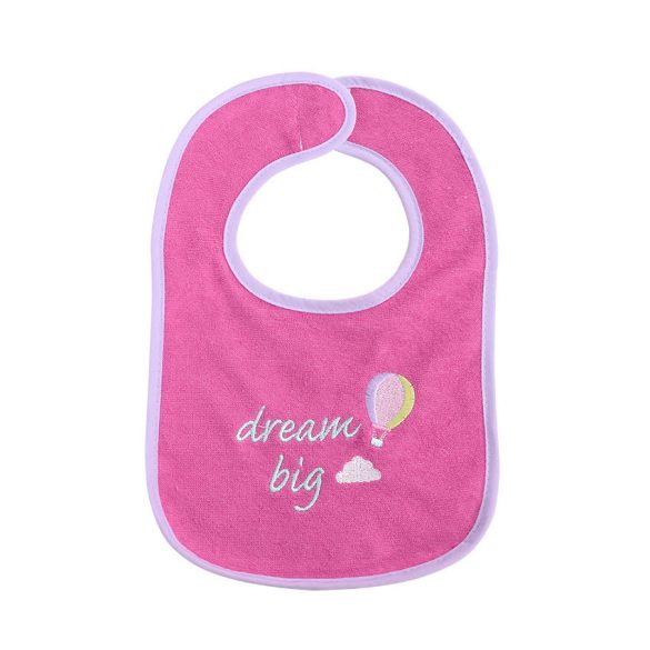 Baby Care podbradníky na suchý zips 7ks - Girl