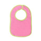 Baby Care podbradníky na suchý zips 7ks - Girl