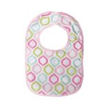 Baby Care podbradníky na suchý zips 7ks - Girl