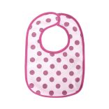 Baby Care podbradníky na suchý zips 7ks - Girl