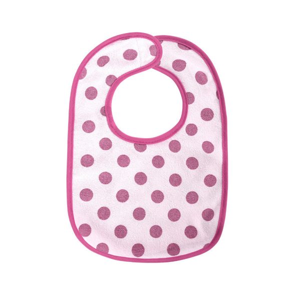 Baby Care podbradníky na suchý zips 7ks - Girl