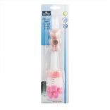 Baby Care kefa na čistenie fliaš a cumlíkov Macík - Bear Blush Pink