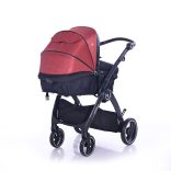 Lorelli Adria multifunkčný kočík - Premium Black&Red