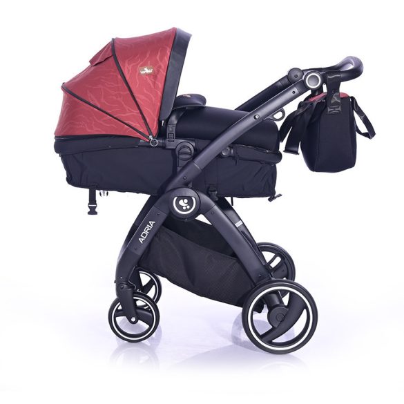 Lorelli Adria multifunkčný kočík - Premium Black&Red