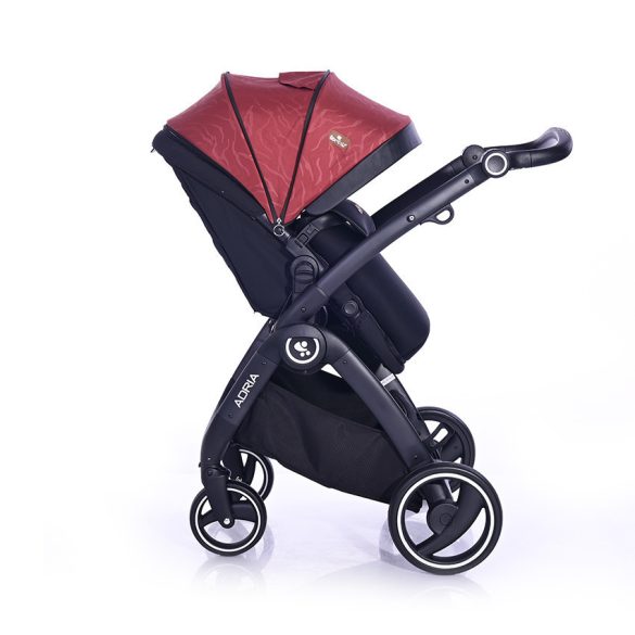 Lorelli Adria multifunkčný kočík - Premium Black&Red