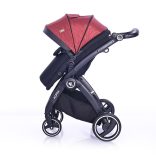 Lorelli Adria multifunkčný kočík - Premium Black&Red