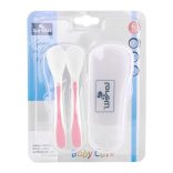 Lorelli lyžička v puzdre 2 ks - Pink