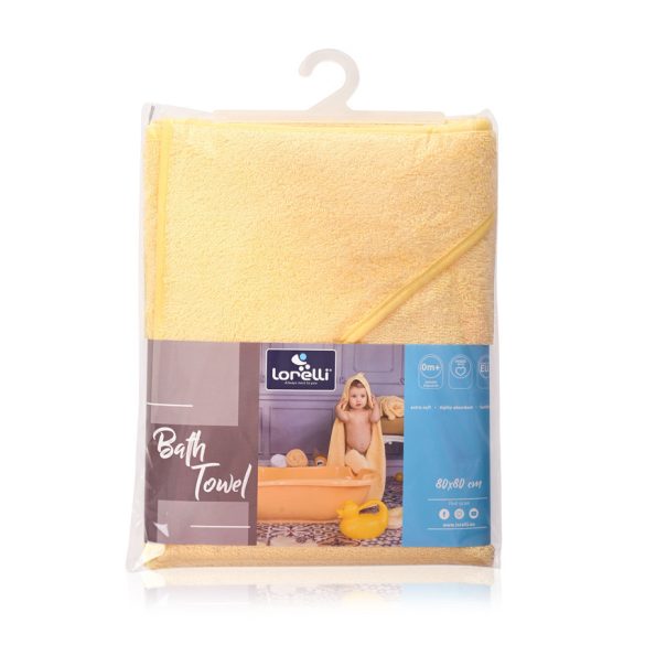 Lorelli osuška 80/80 - Yellow