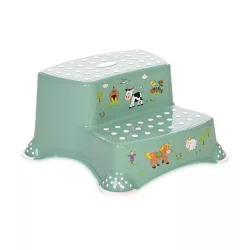 Lorelli dvojitý schodík – Funny farm nordic green