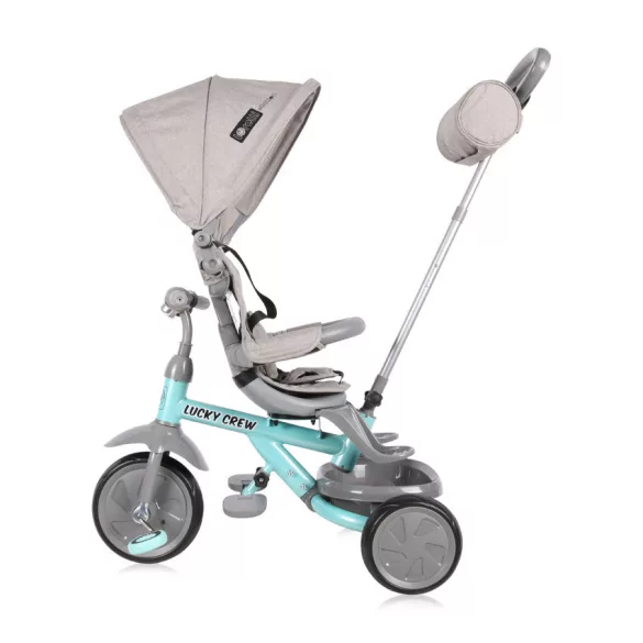 Trojkolesový bicykel Lorelli Lucky – Grey&Green